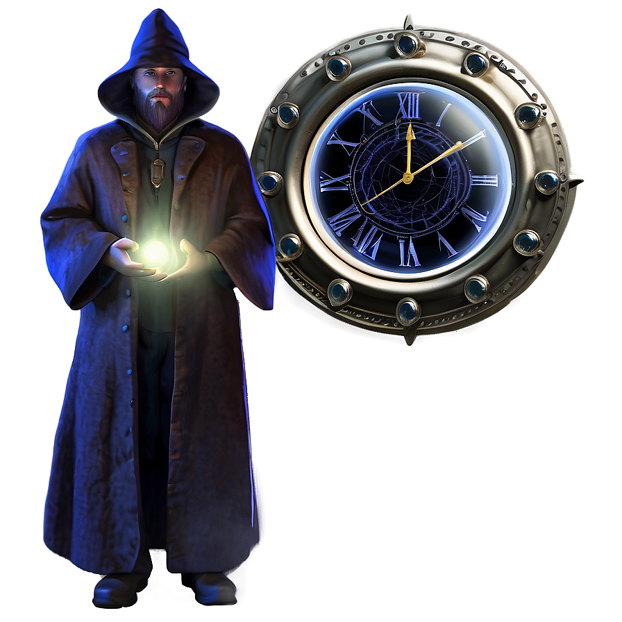 Time Traveling Wizard Png 55 PNG Image