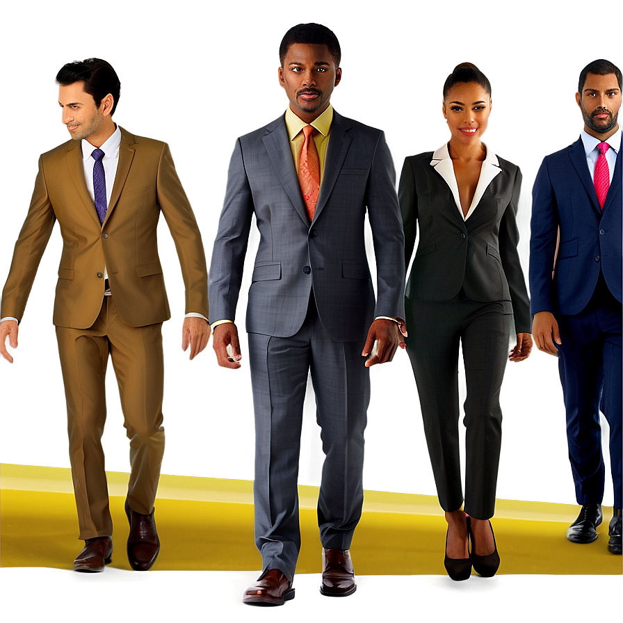 Timeless Business Suit Collection Png 06212024 PNG Image