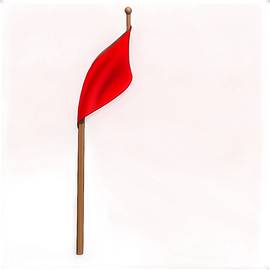 Timeless Red Flag Appeal Png Bac PNG Image