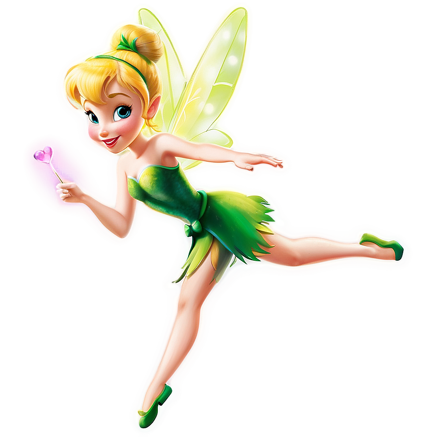 Tinkerbell In Flight Png Wqg PNG Image