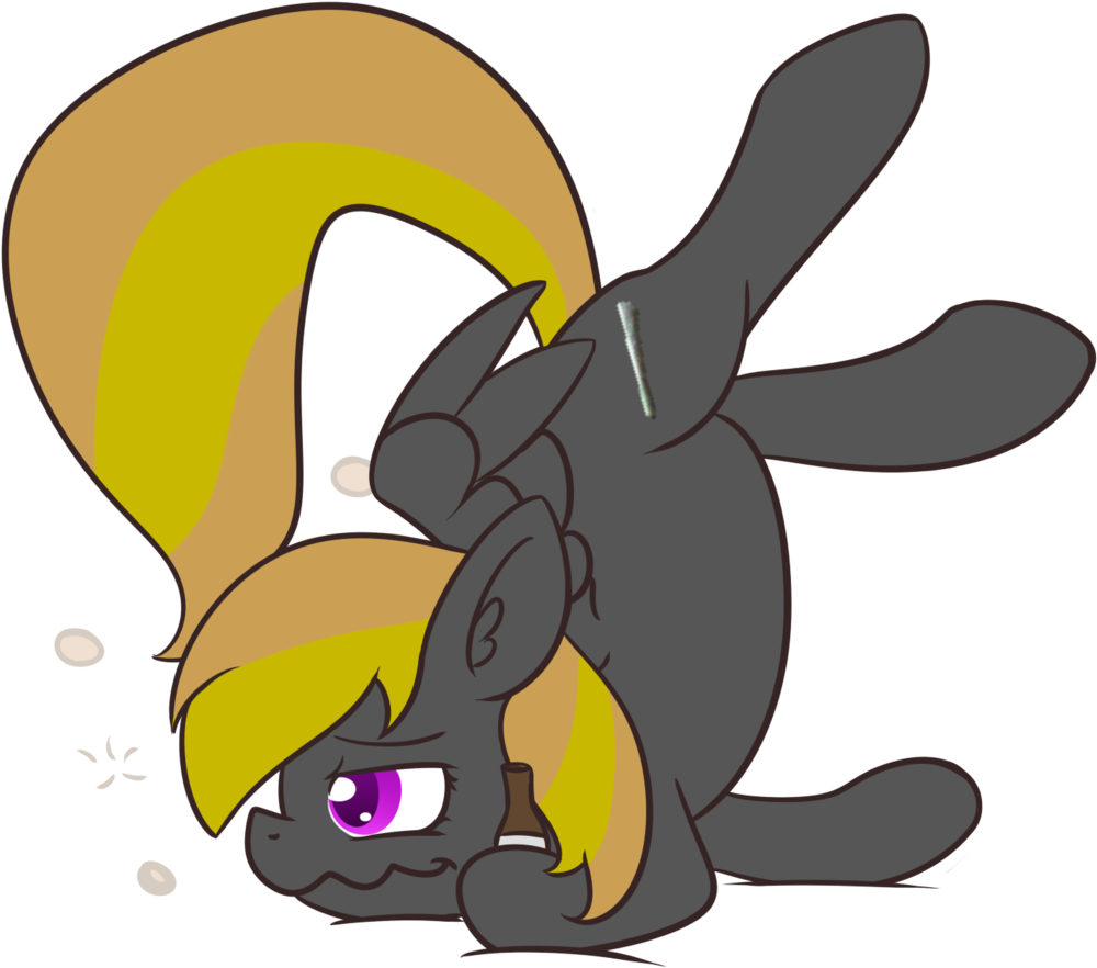 Tipsy Cartoon Pony PNG Image