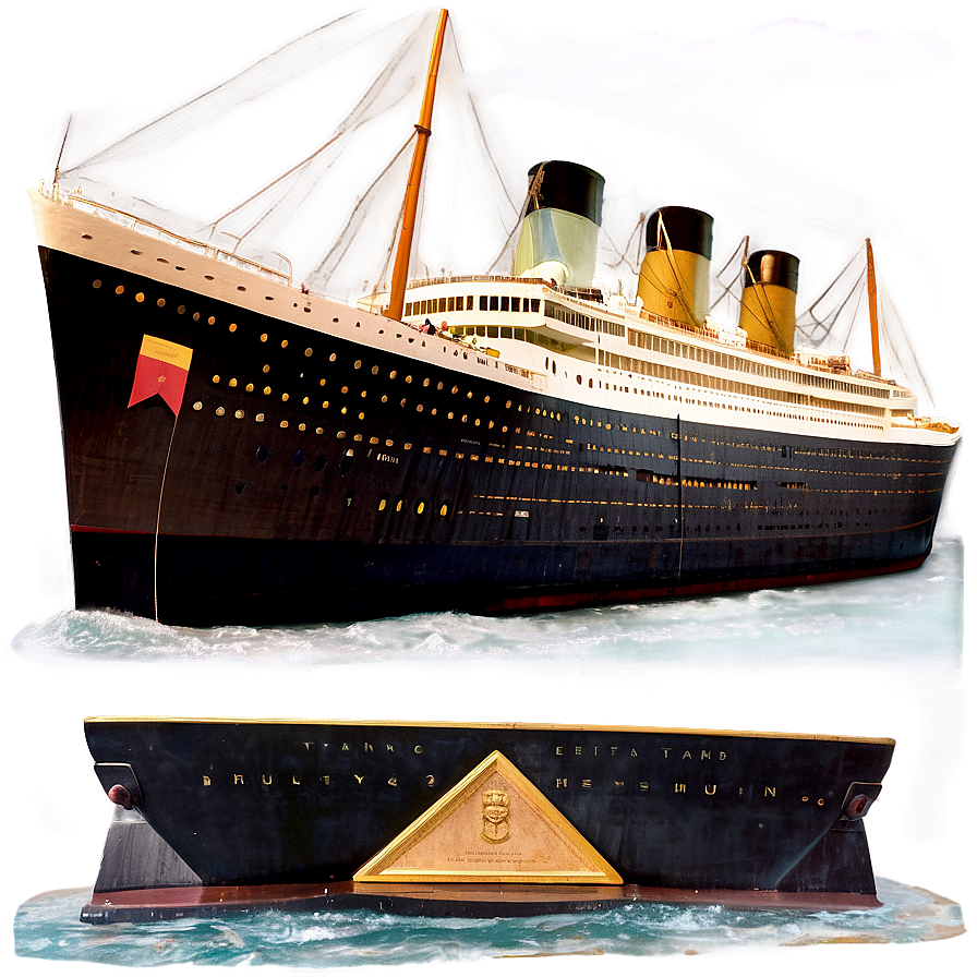 Titanic Museum Exhibit Png Gte PNG Image