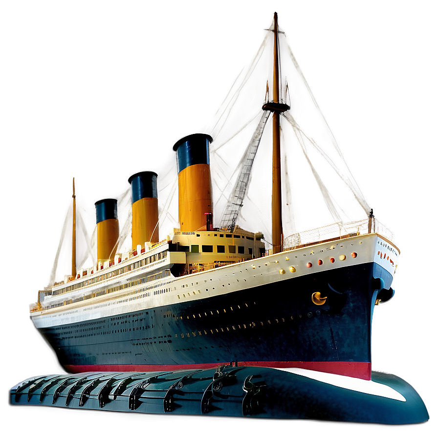 Titanic Ship Model Png 05212024 PNG Image