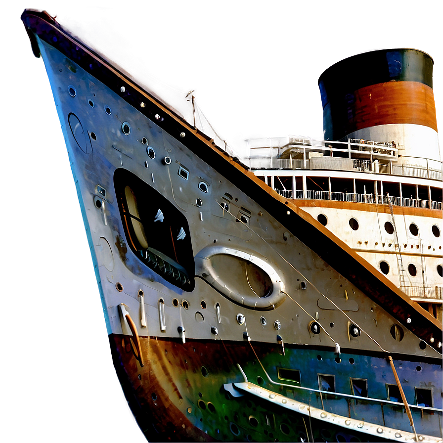 Titanic Stern Png Ehb89 PNG Image