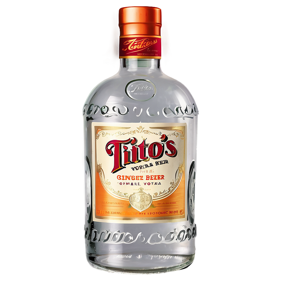 Tito's Vodka And Ginger Beer Png 06252024 PNG Image