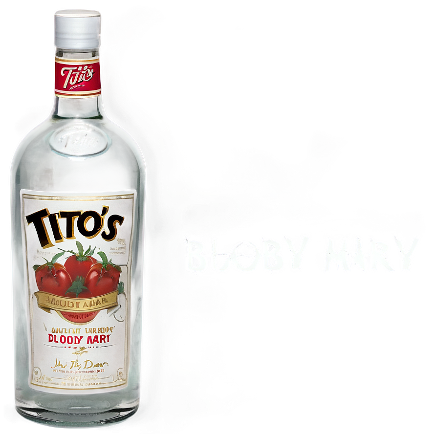 Tito's Vodka Bloody Mary Png Hpl17 PNG Image