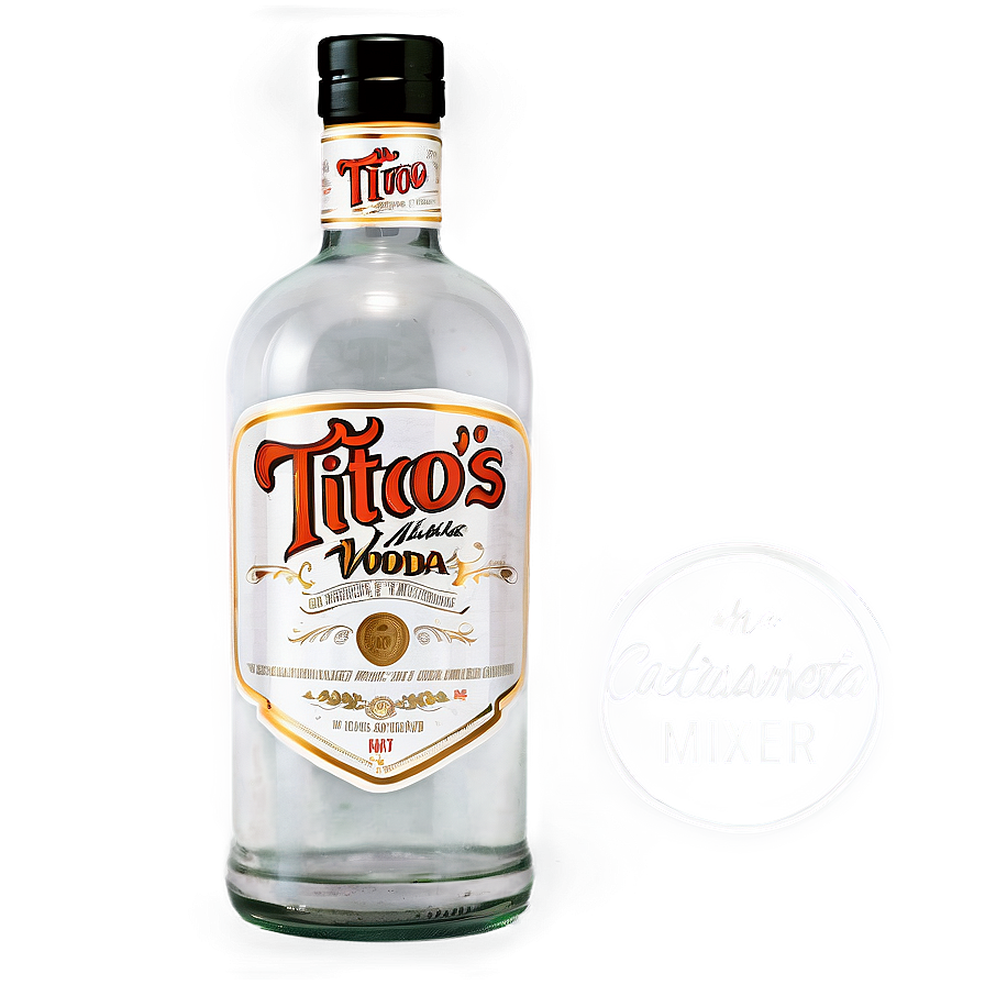 Tito's Vodka Mixer Png Fnf PNG Image