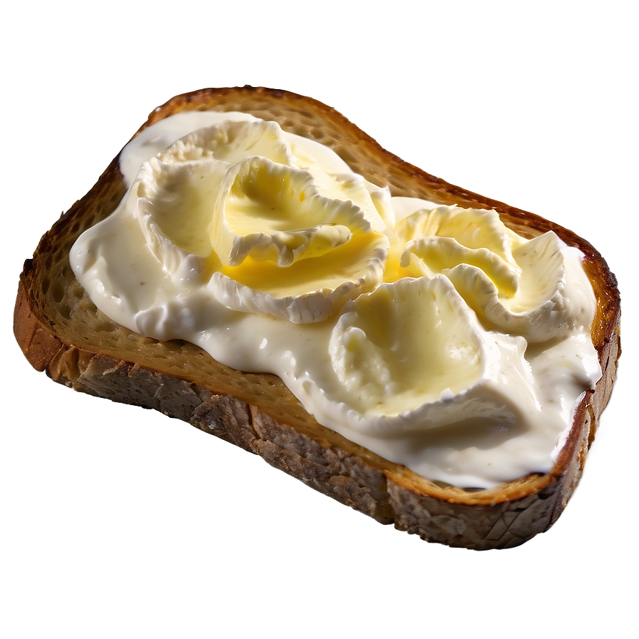 Toast With Mascarpone Png 05242024 PNG Image