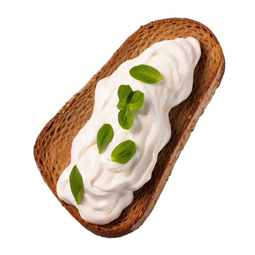 Toast With Mascarpone Png Lsw PNG Image