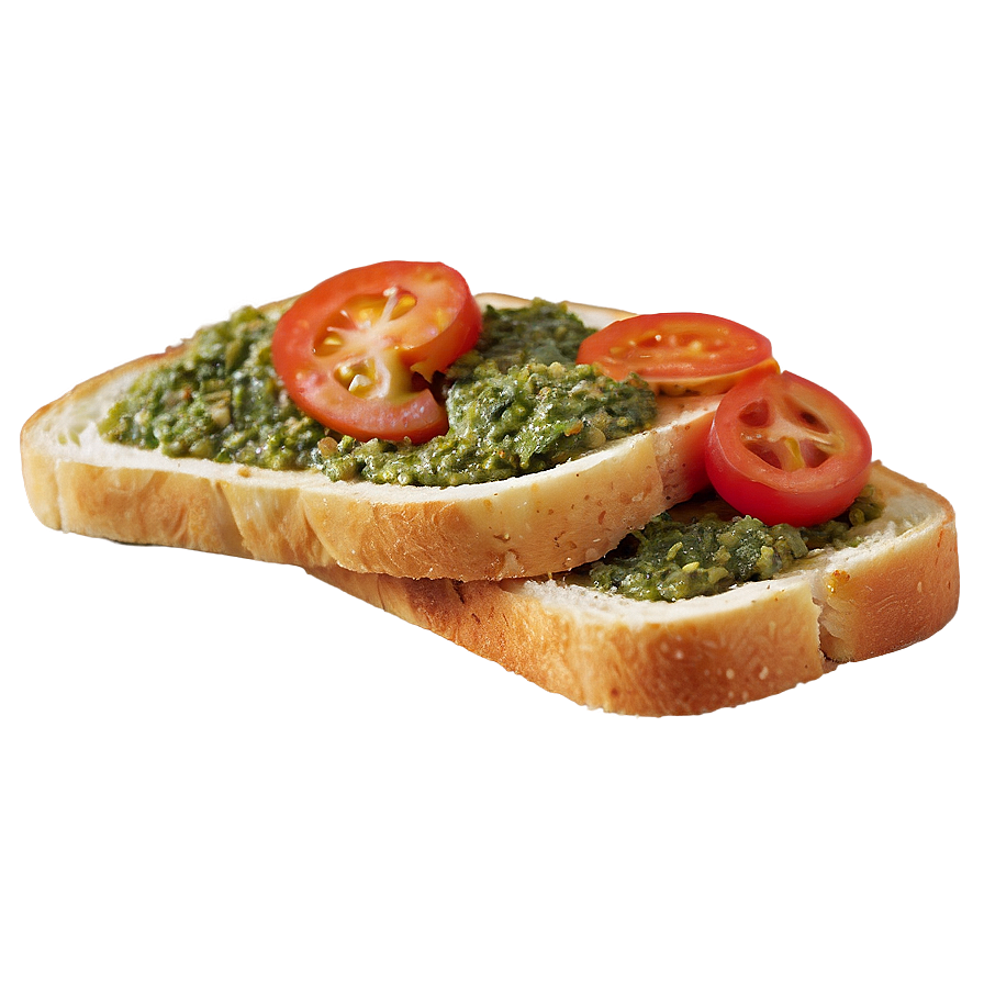 Toast With Pesto Png Aky93 PNG Image