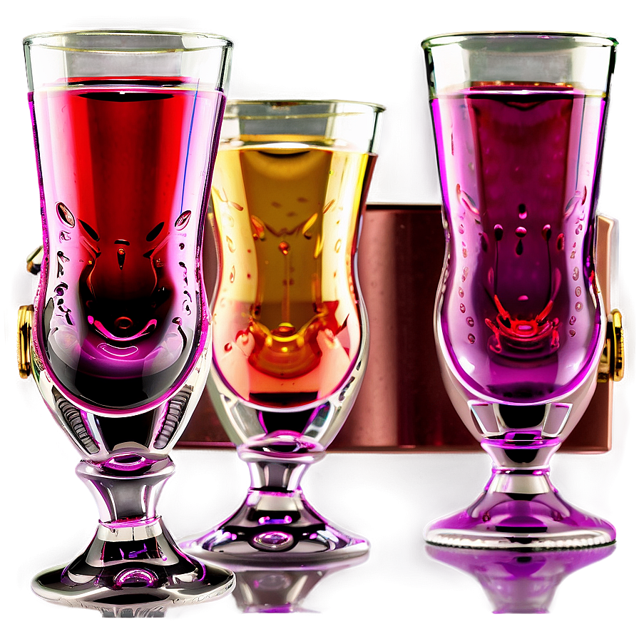 Toasting Shot Glasses Png 05242024 PNG Image