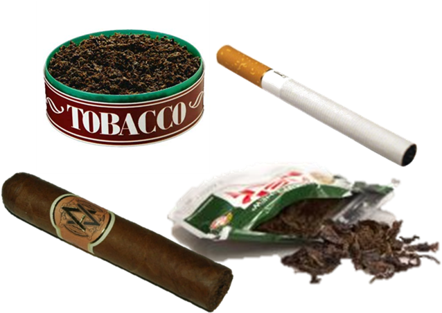 Tobacco Products Variety PNG Image