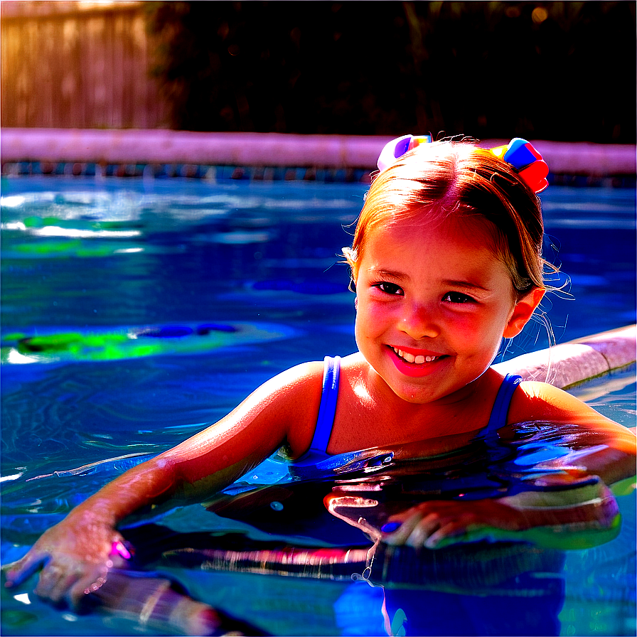 Toddler In Pool Png 06112024 PNG Image