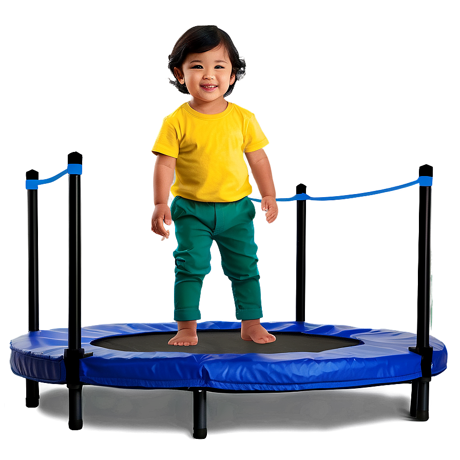 Toddler Trampoline With Handle Png Vmr3 PNG Image