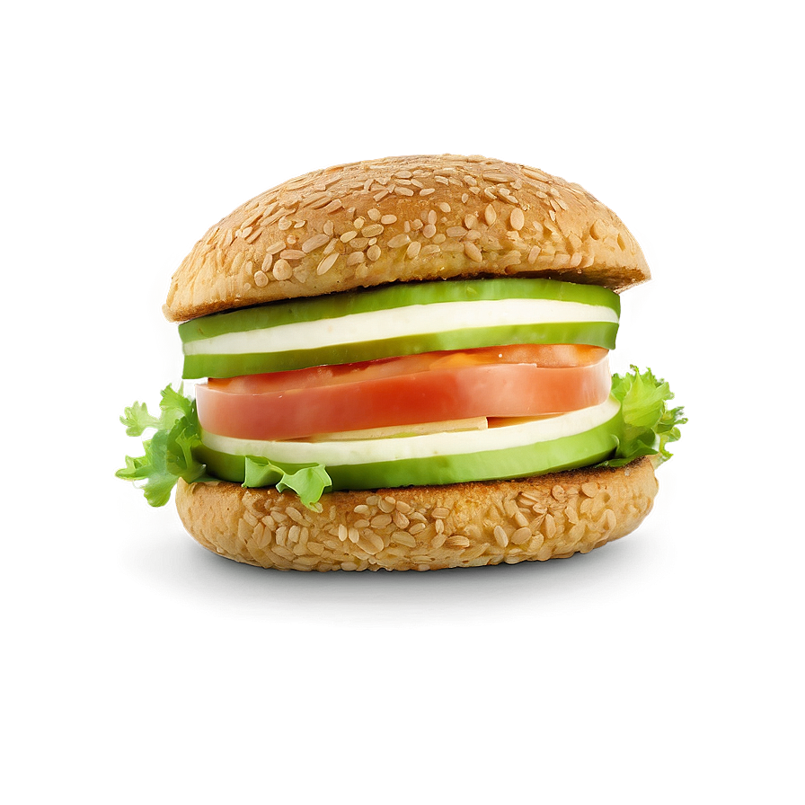 Tofu Vegan Burger Png Hva PNG Image