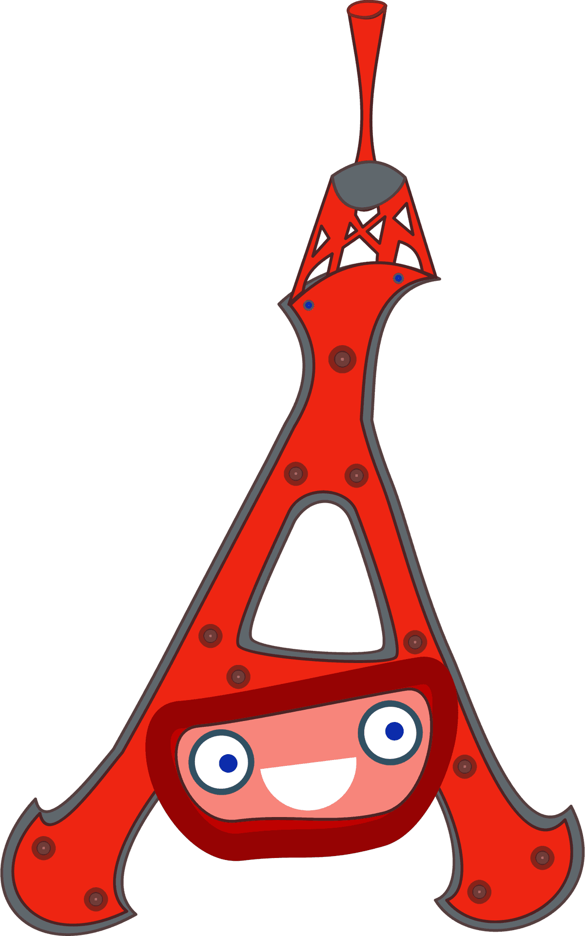 Tokyo Tower Cartoon Character PNG Image