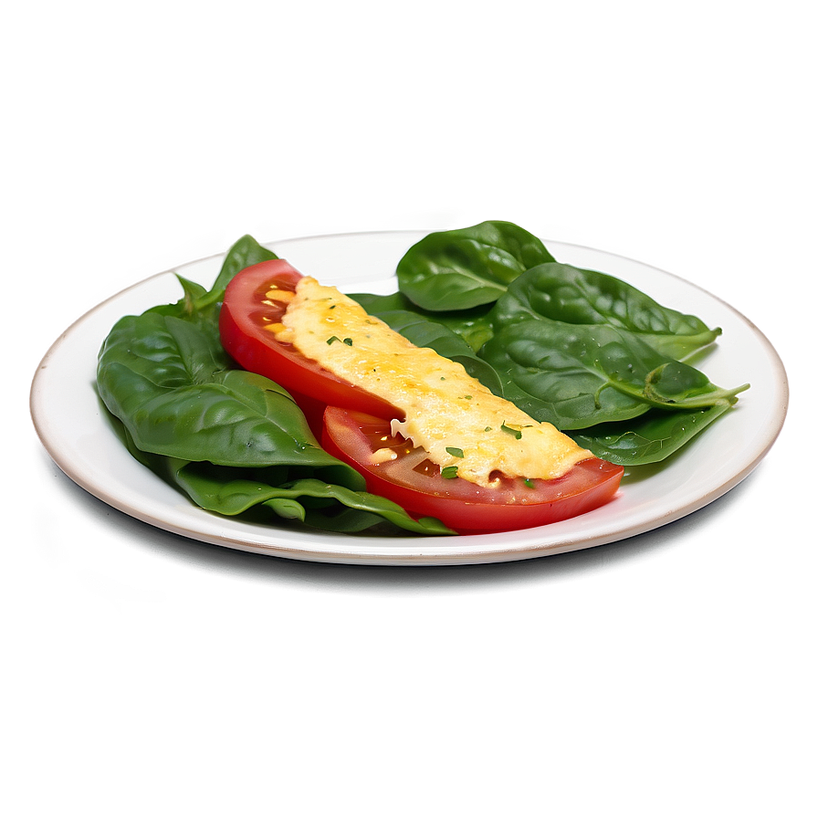 Tomato And Spinach Omelette Png Eaq PNG Image