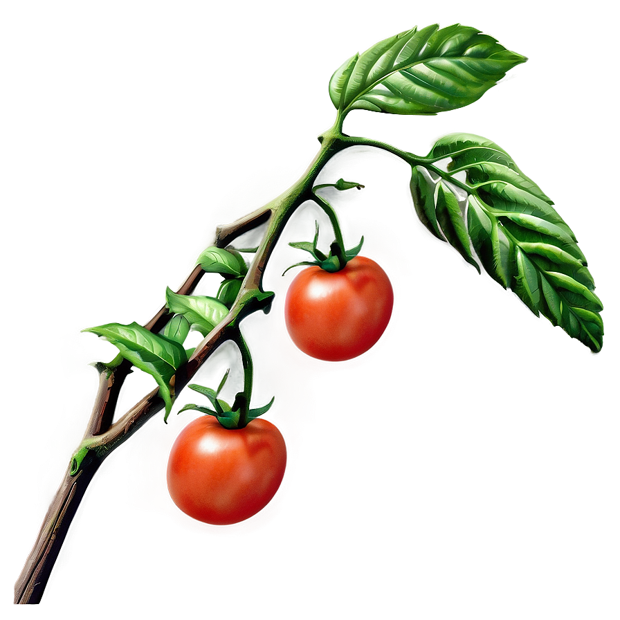 Tomato Branch Png Axn60 PNG Image