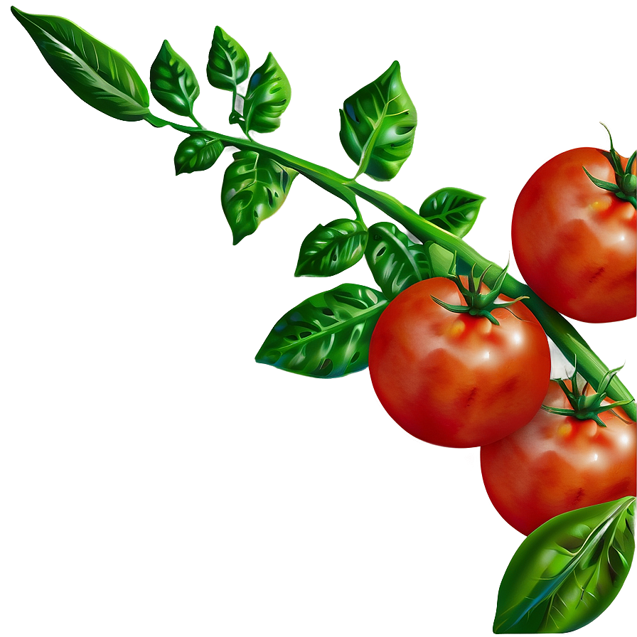 Tomato Branch Png Xeu PNG Image