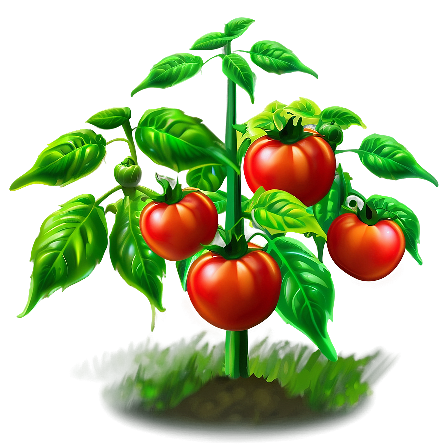 Tomato Plant In Field Png 06212024 PNG Image