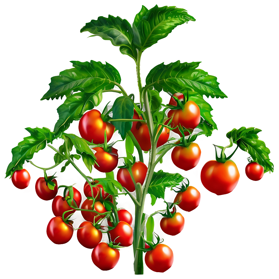 Tomato Plant In Field Png Fpm87 PNG Image