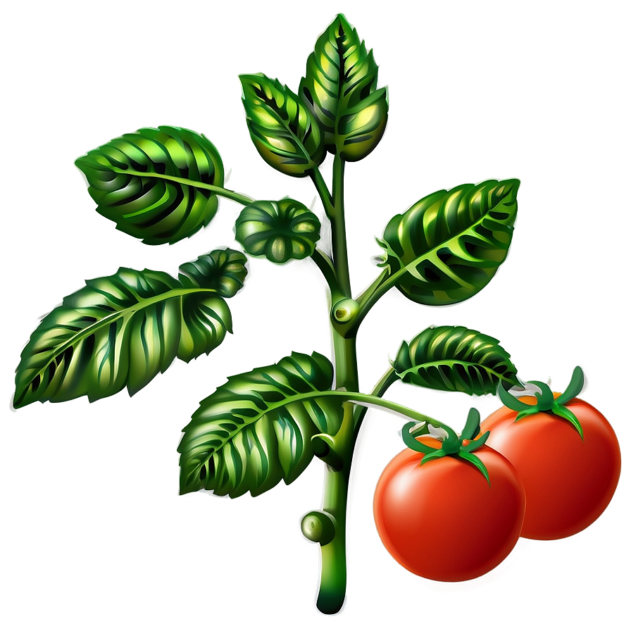 Tomato Plant Png Jpn PNG Image