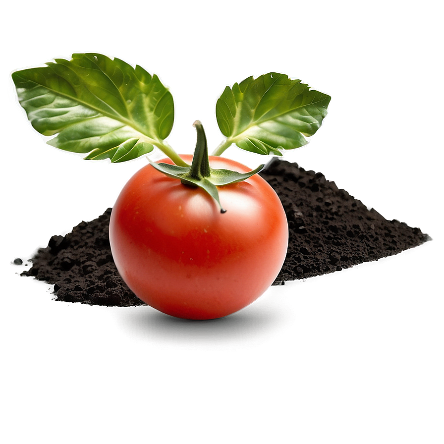 Tomato Plant Soil Png 06212024 PNG Image