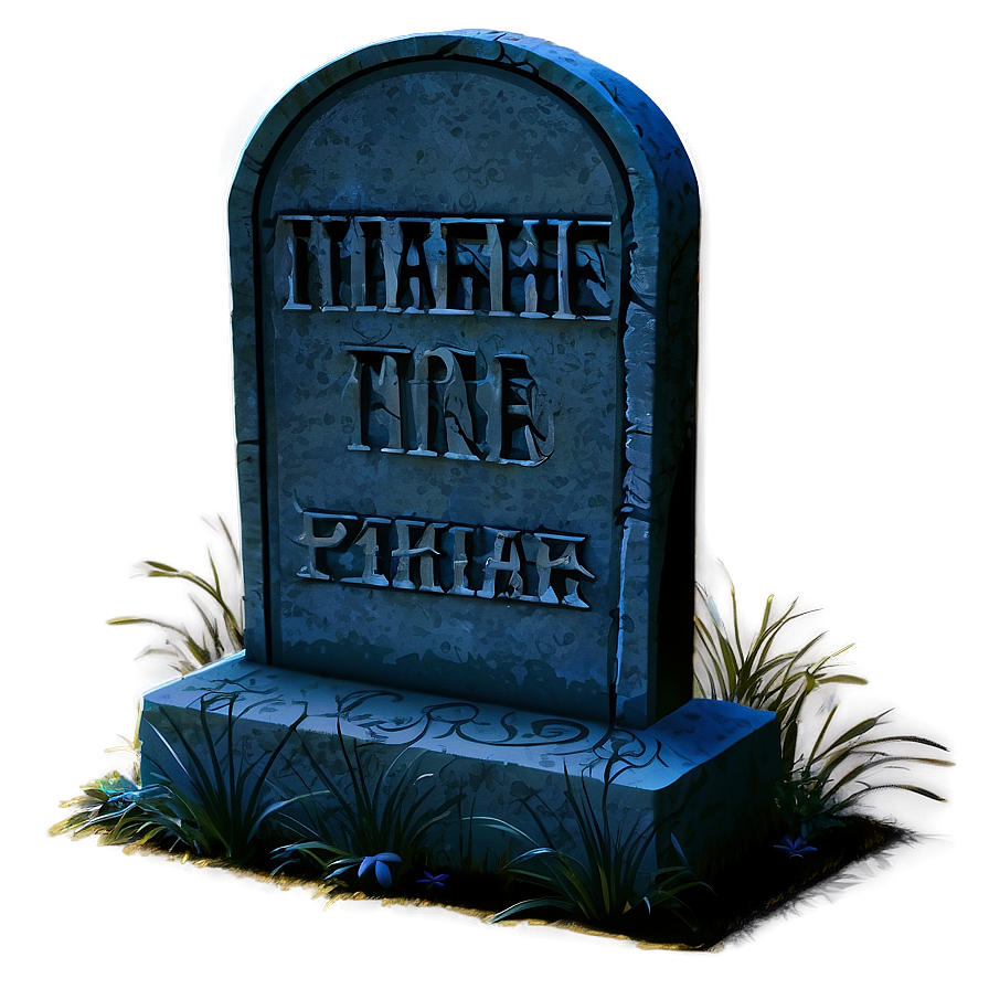 Tombstone At Night Png 60 PNG Image