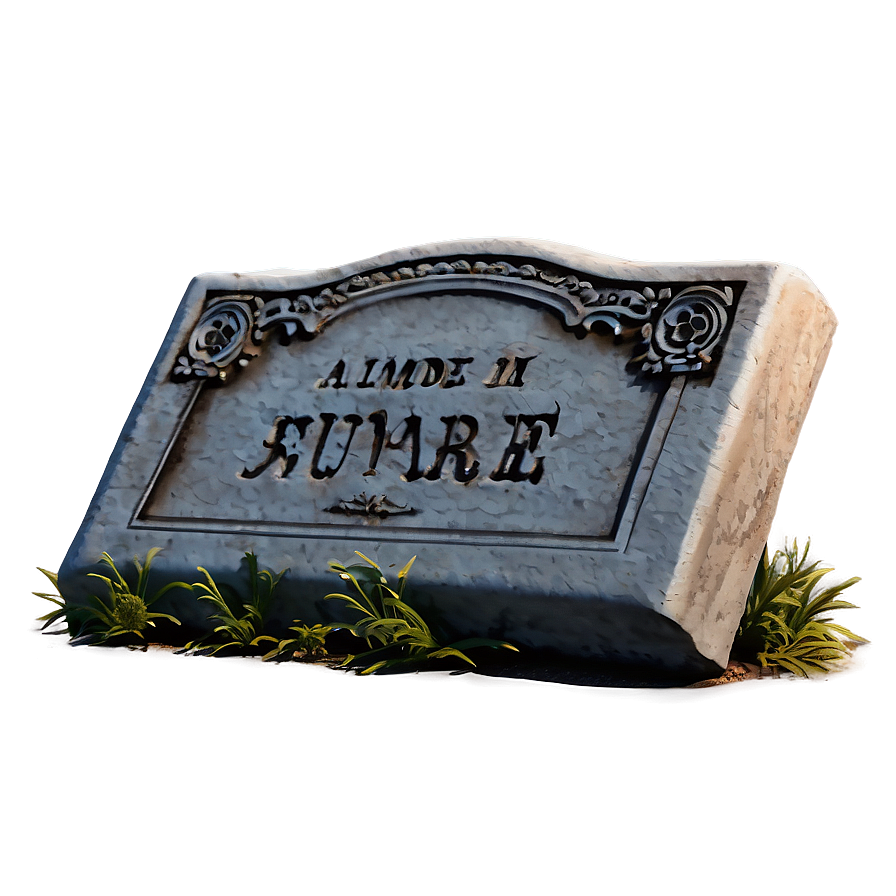 Tombstone In Sunrise Png Rph PNG Image