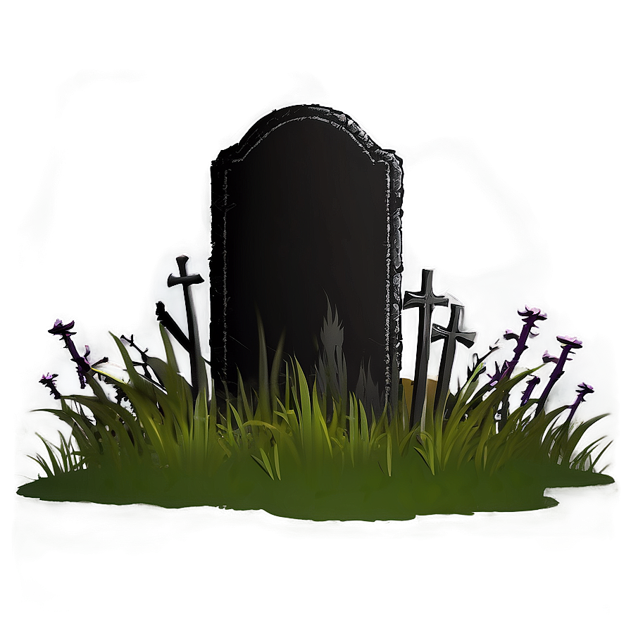 Tombstone Silhouette Png 76 PNG Image