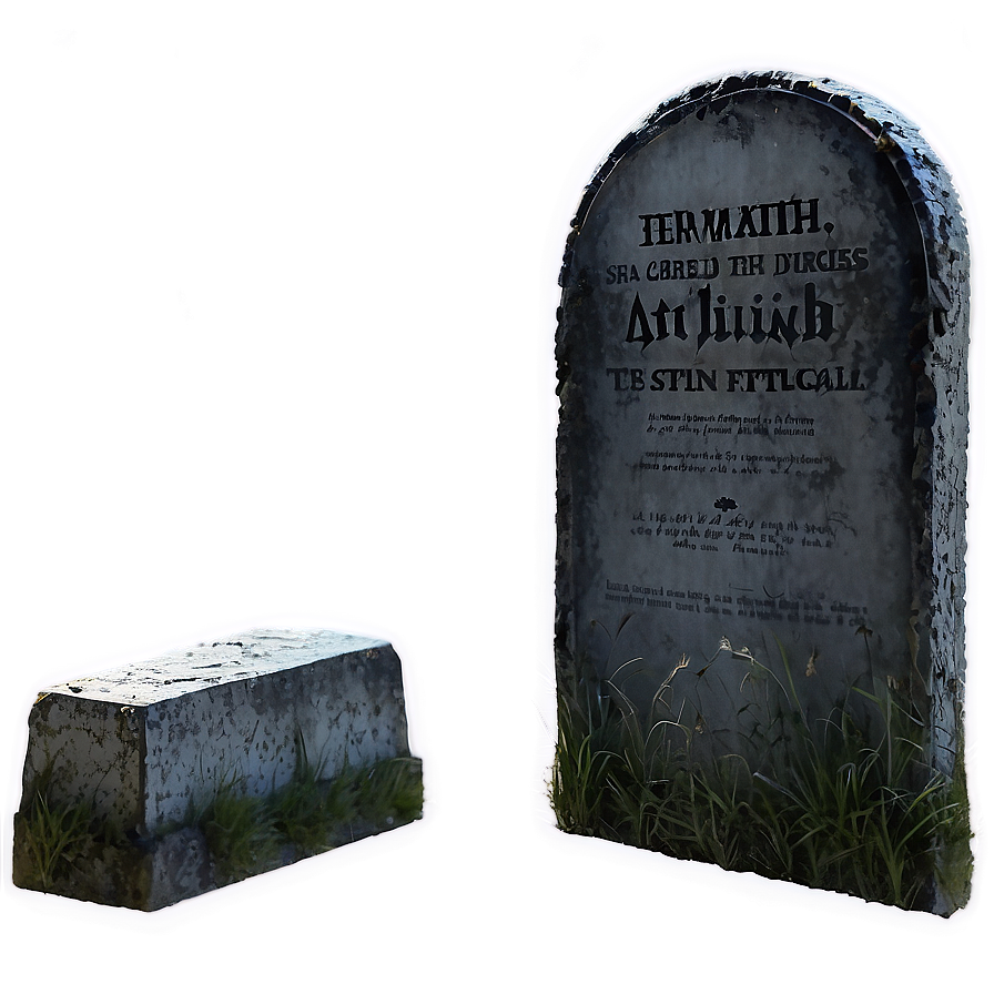 Tombstone With Ghost Png 05252024 PNG Image