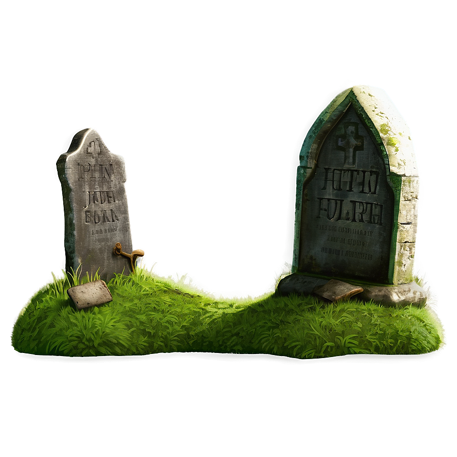 Tombstone With Moss Png 05252024 PNG Image