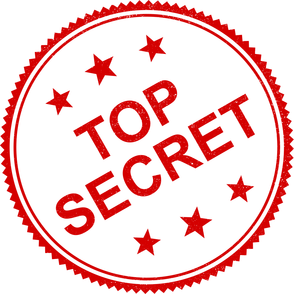 Top Secret Stamp Graphic PNG Image