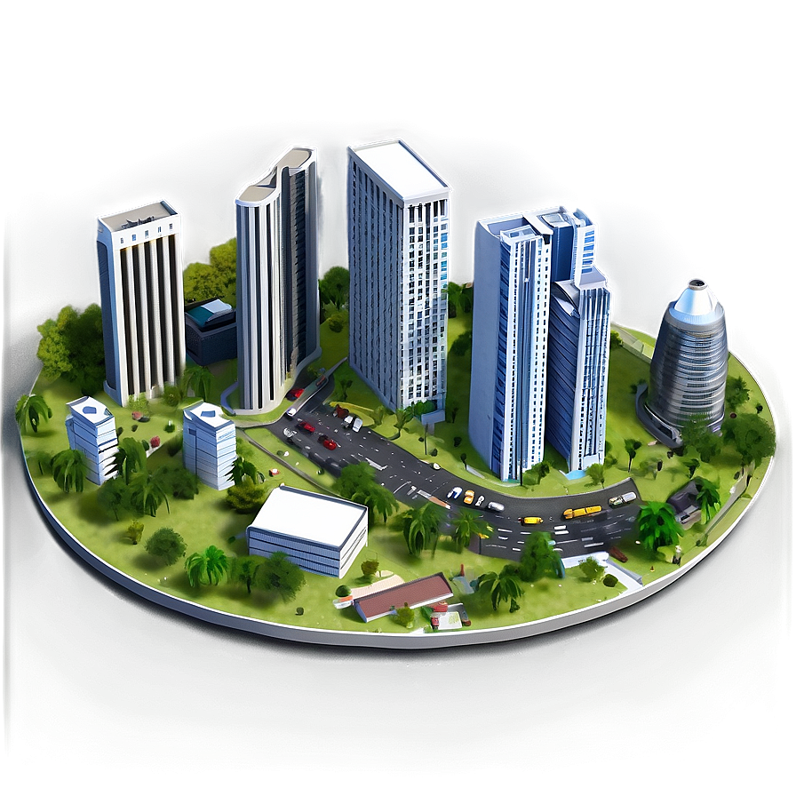 Top View City Location Png 63 PNG Image