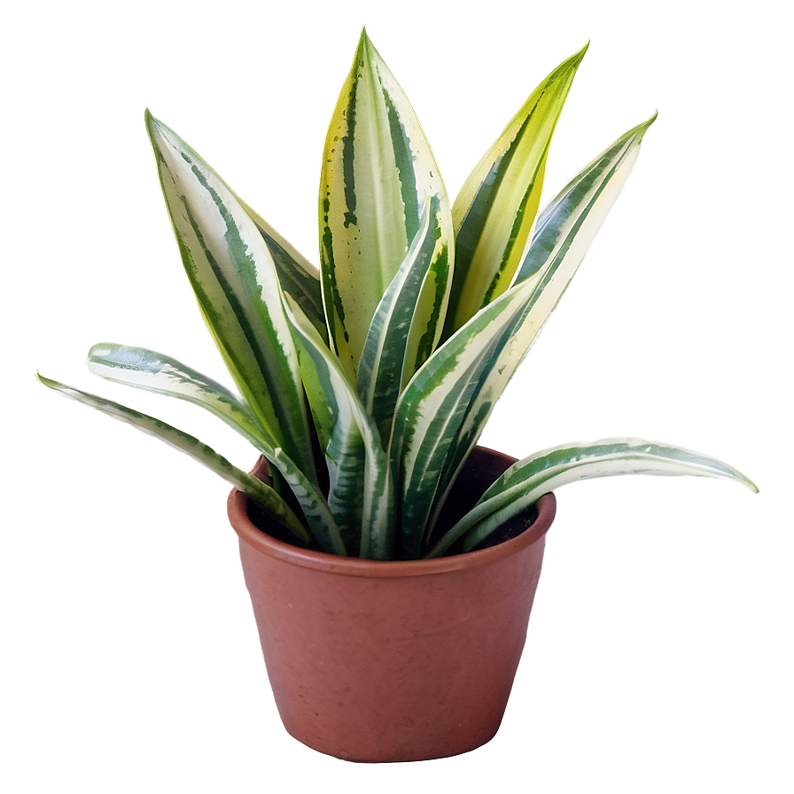 Top View Snake Plant Png Xgf PNG Image