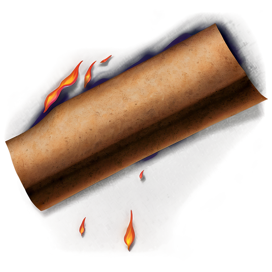 Torched Paper Look Png Gnv PNG Image