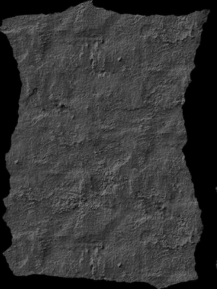 Torn Black Paper Texture PNG Image