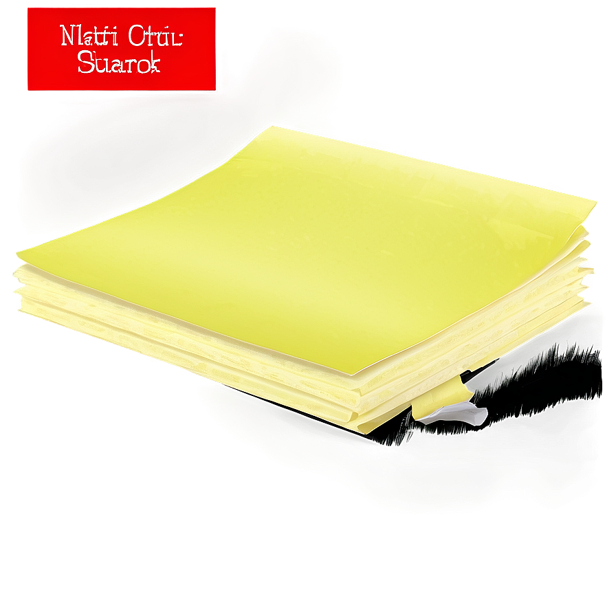 Torn Sticky Note Png 74 PNG Image