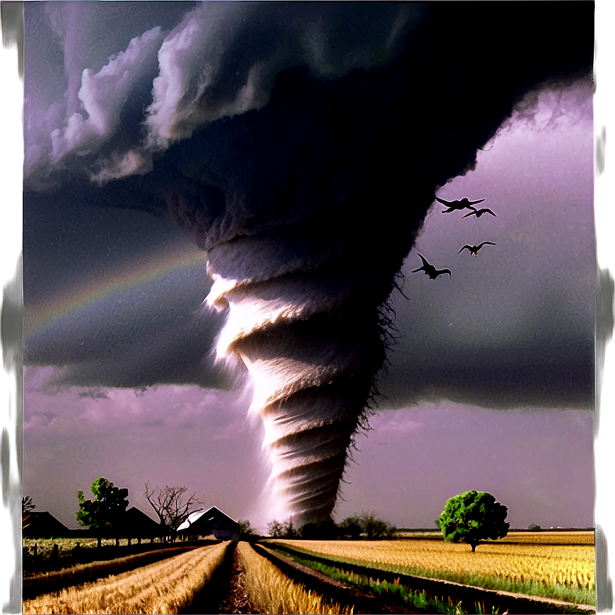 Tornado Disaster Png Rqn PNG Image