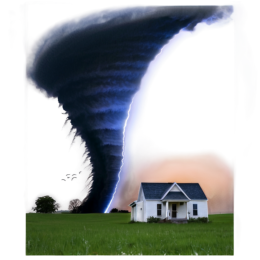 Tornado Night Png 27 PNG Image