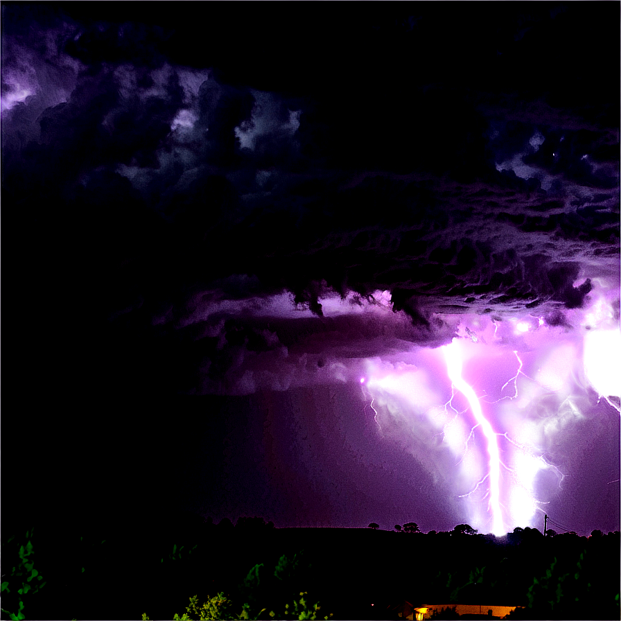 Tornado Night Png Tmi PNG Image