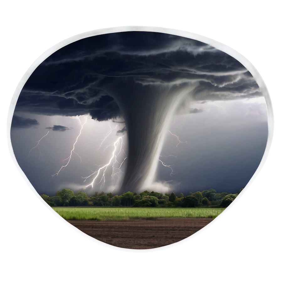 Tornado Storm Png Bue PNG Image