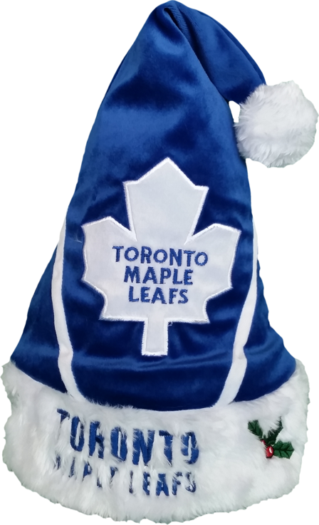 Toronto Maple Leafs Christmas Hat PNG Image