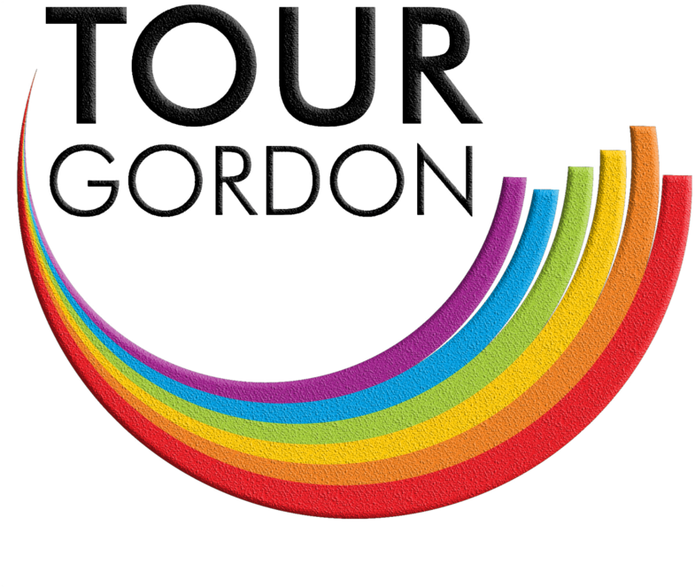 Tour Gordon Colorful Rainbow Logo PNG Image