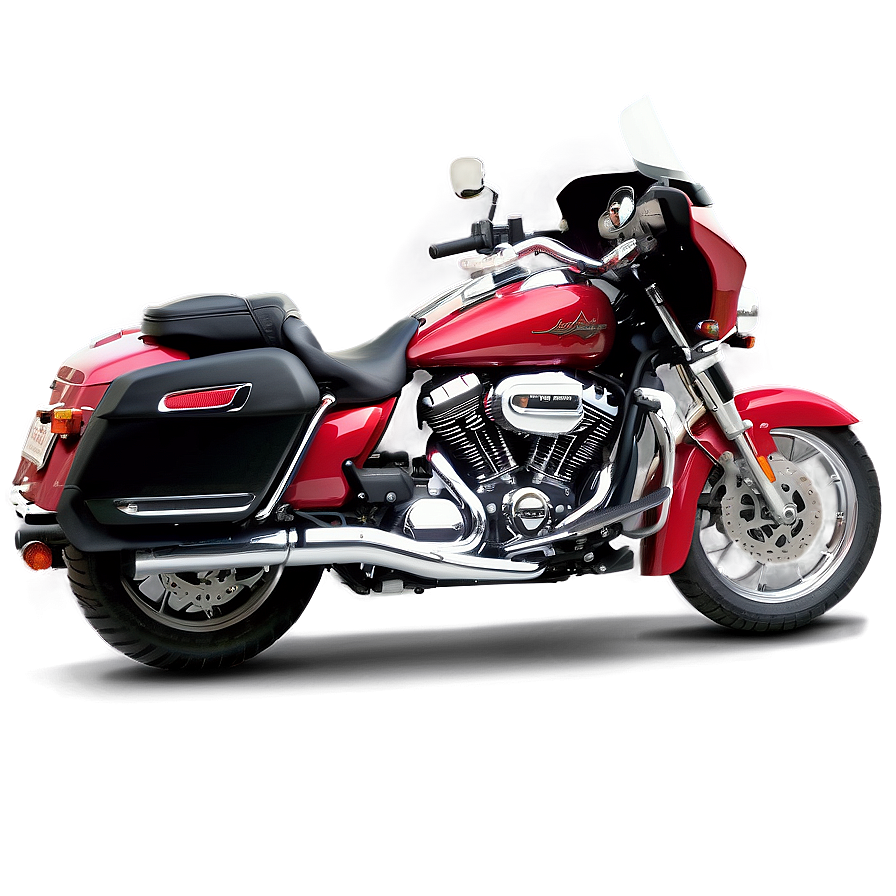 Touring Motorcycle Illustration Png 5 PNG Image