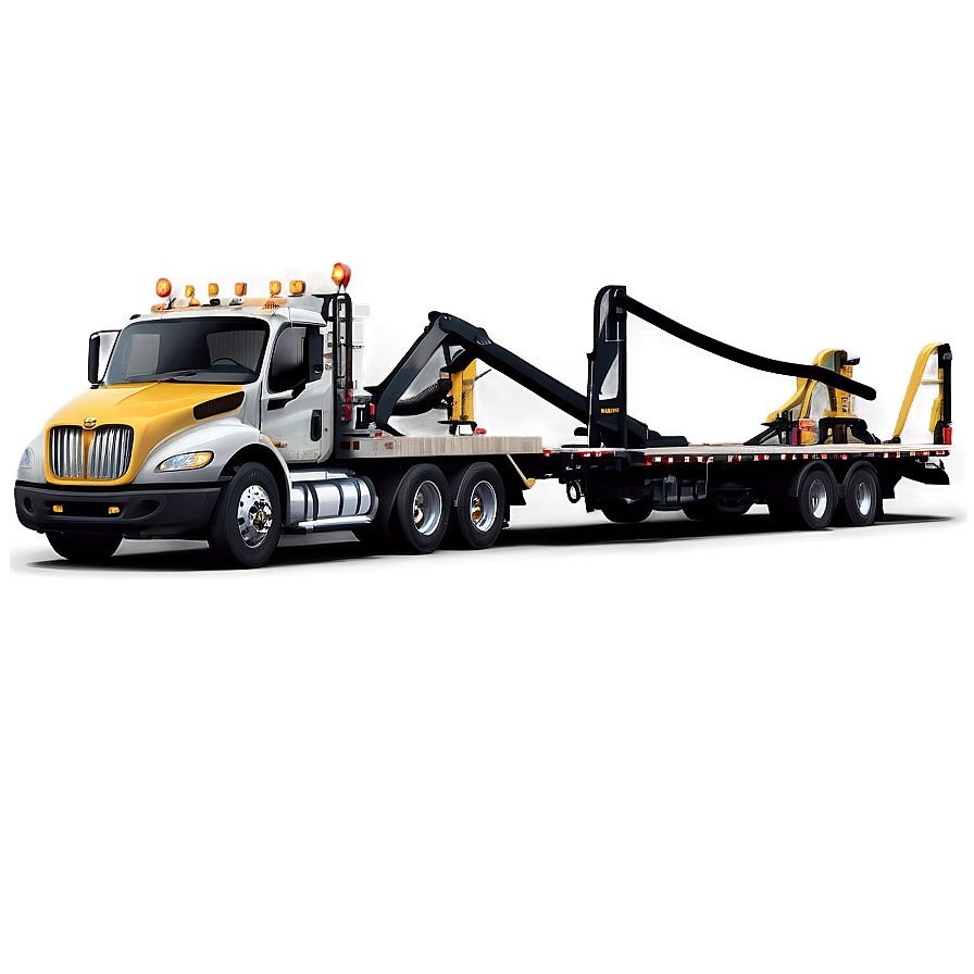 Tow Truck Scene Png 1 PNG Image