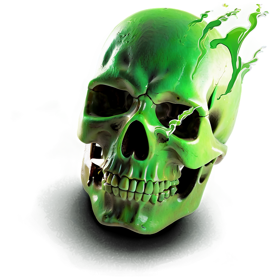 Toxic Skull Face Image Png 52 PNG Image