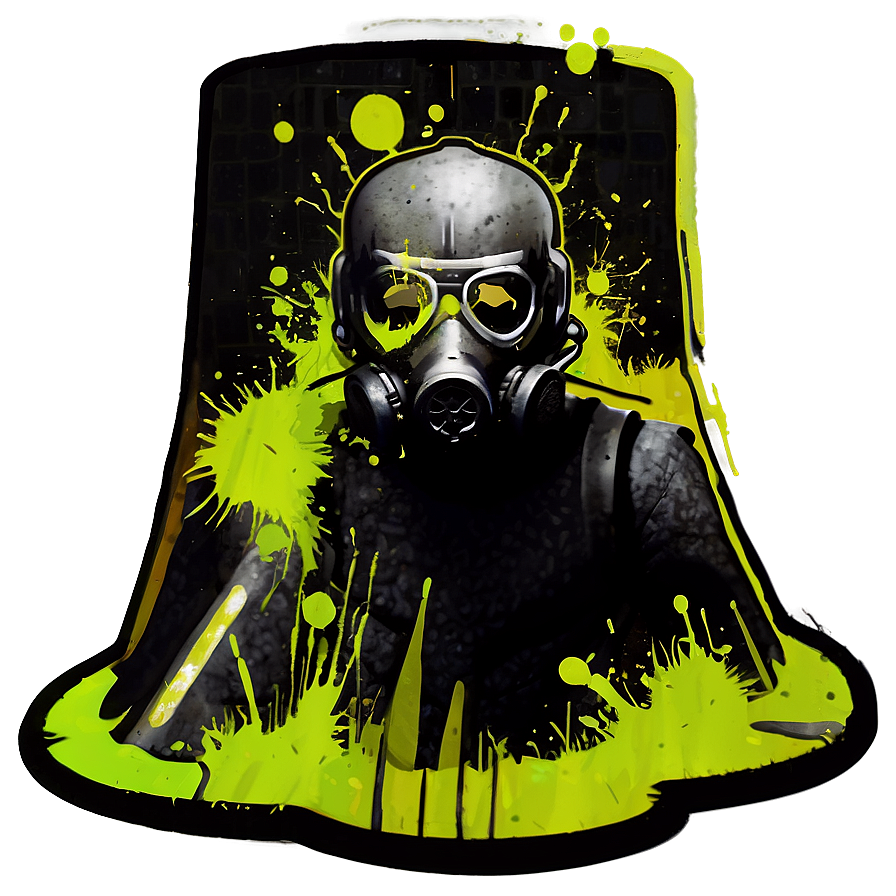 Toxic Splatter Art Png 06202024 PNG Image