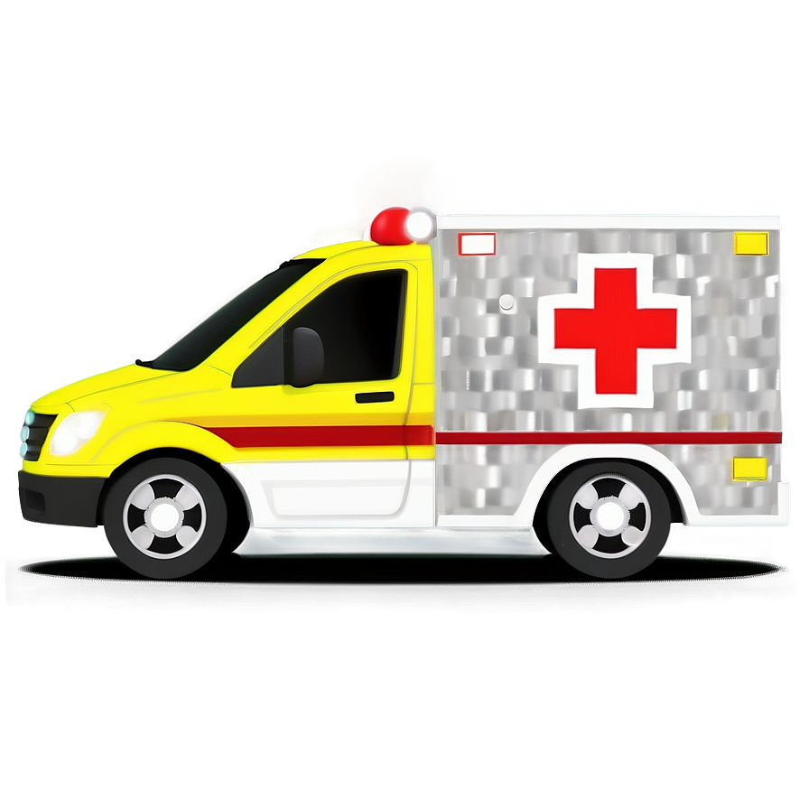 Toy Ambulance Car Png Xhb45 PNG Image