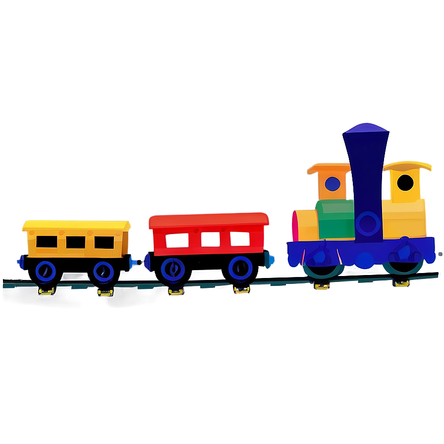 Toy Train Set Png Rfy66 PNG Image